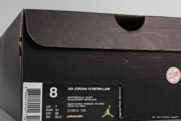 13 Air LowPure Money white Jordan mens 310810-100 0601